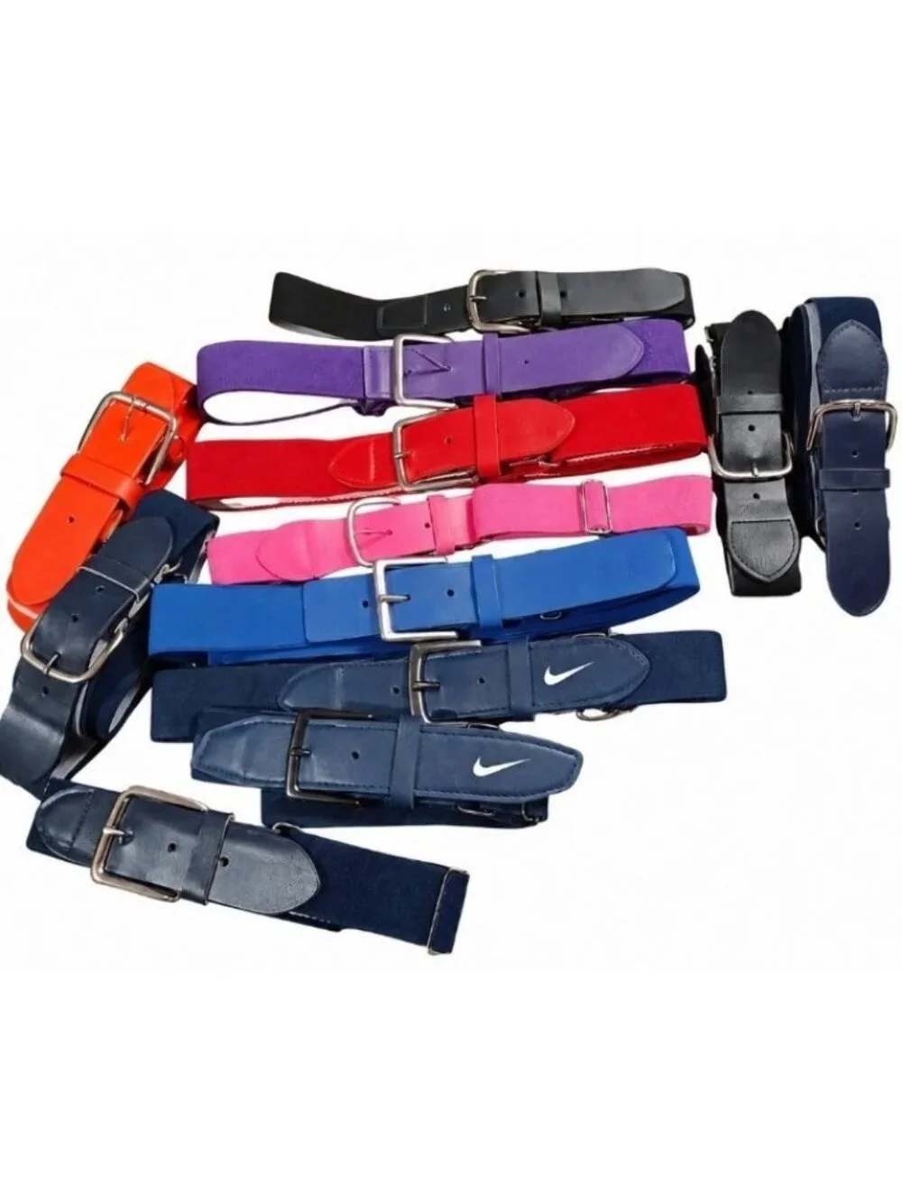 Kids Teen Sports Belts Bulk Lot Variety Brands Sizes Nike Team Uniform Belts